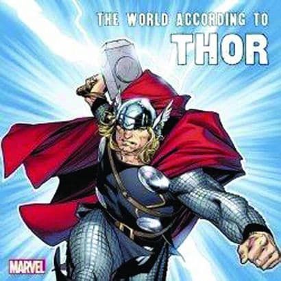 Cover Art for WORLD ACCORDING TO THOR HC