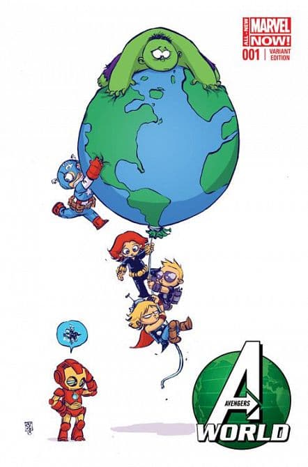 Cover Art for AVENGERS WORLD ( ab 2014 )