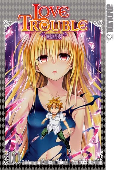 Cover Art for LOVE TROUBLE DARKNESS