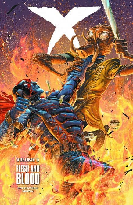 Cover Art for X TP VOL 05 FLESH AND BLOOD