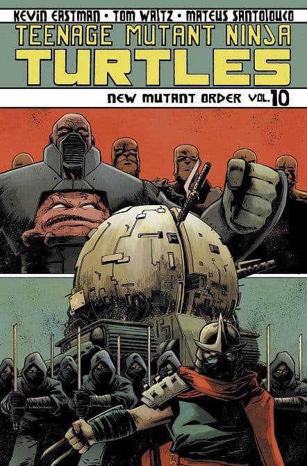 Cover Art for TEENAGE MUTANT NINJA TURTLES ONGOING TP VOL 10 NEW MUTANT ORDER