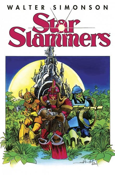 Cover Art for STAR SLAMMERS HC