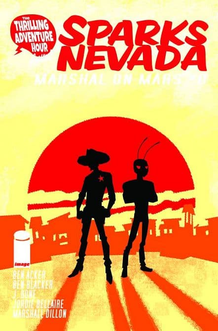 Cover Art for SPARKS NEVADA MARSHAL ON MARS