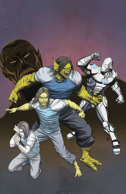 Cover Art for SUPERIOR IRON MAN