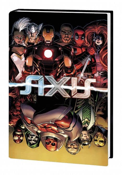 Cover Art for AVENGERS AND X-MEN AXIS HC