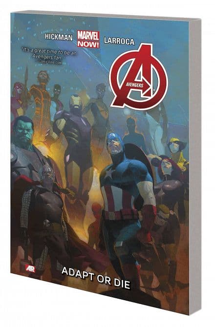 Cover Art for AVENGERS TP VOL 05 ADAPT OR DIE
