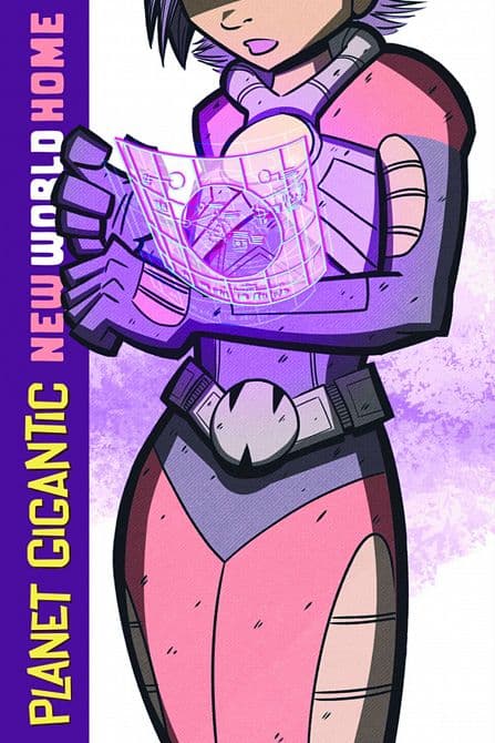 Cover Art for PLANET GIGANTIC NEW WORLD HOME TP