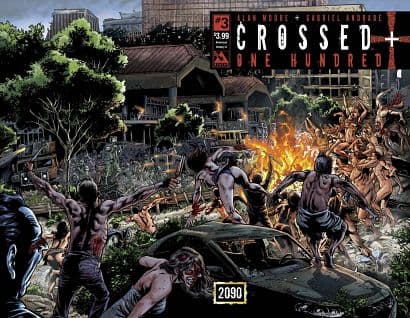 Cover Art for CROSSED PLUS 100