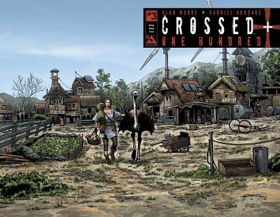 Cover Art for CROSSED PLUS 100
