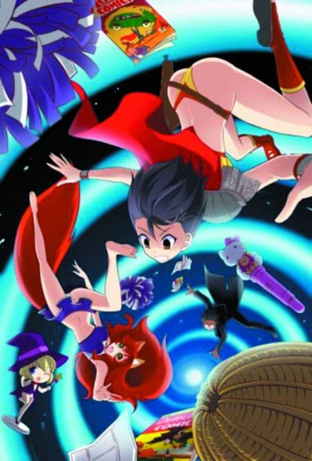 Cover Art for VAMPIRE CHEERLEADERS IN SPACE & TIME GN