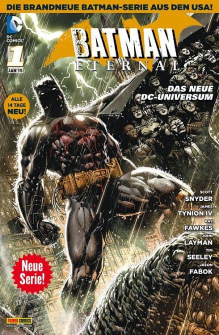 Cover Art for BATMAN ETERNAL ( NEW 52 )