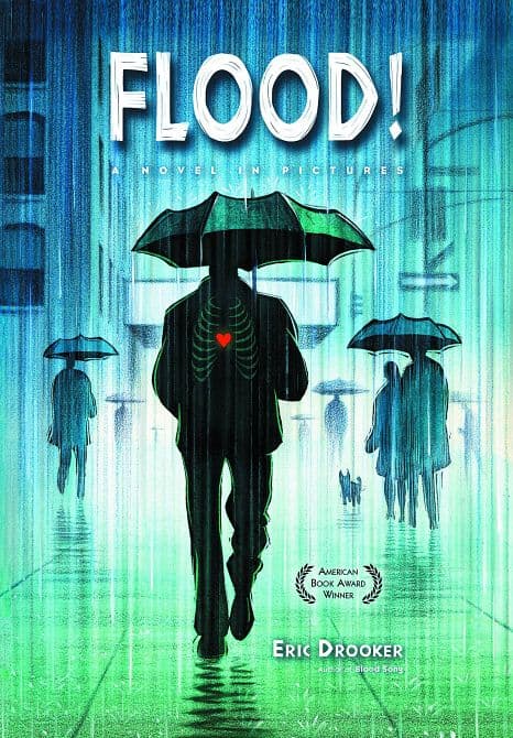 Cover Art for FLOOD NOVEL IN PICTURES FOURTH ED HC