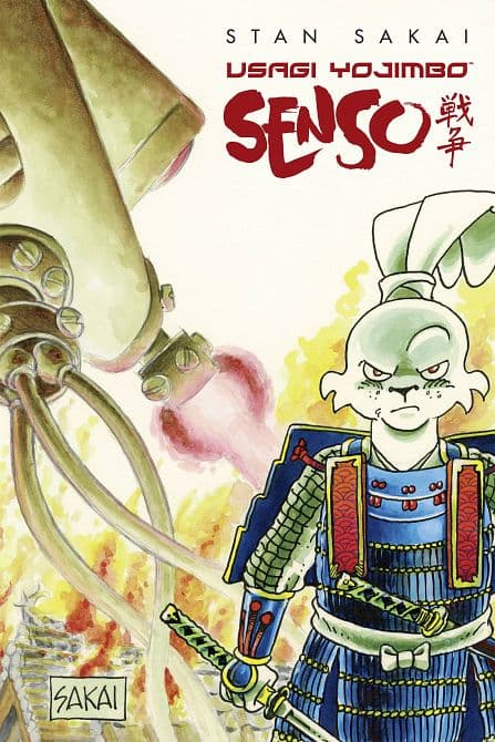 Cover Art for USAGI YOJIMBO SENSO HC