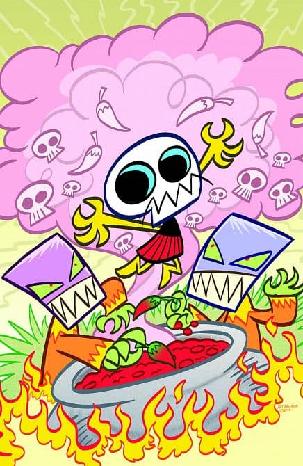Cover Art for ITTY BITTY COMICS GRIMMISS ISLAND