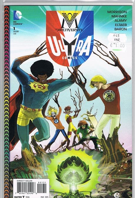 Cover Art for MULTIVERSITY ULTRA COMICS