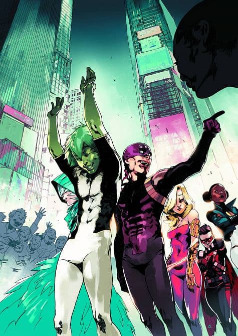 Cover Art for TEEN TITANS ( 2014-2016 )
