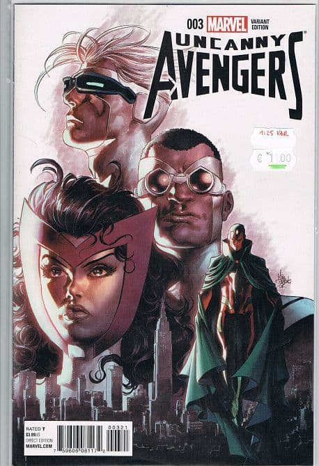 Cover von UNCANNY AVENGERS ( 2015 ) #3
