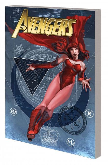 Cover Art for AVENGERS SCARLET WITCH BY ABNETT AND LANNING TP