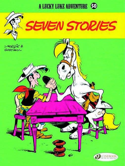Cover Art for LUCKY LUKE TP VOL 50 SEVEN STORIES