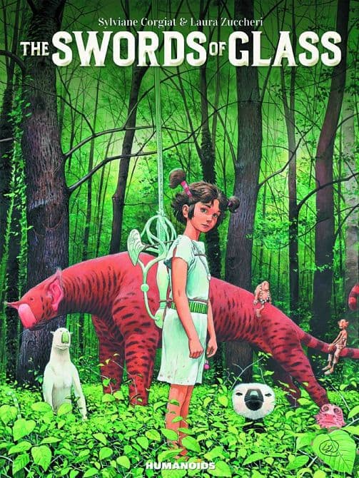 Cover Art for SWORDS OF GLASS DLX HC