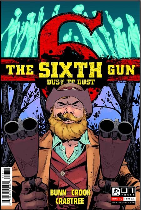 Cover Art for SIXTH GUN DUST TO DUST