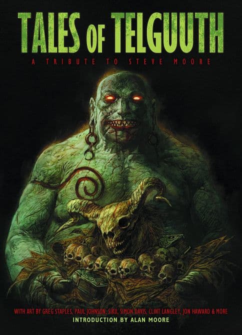 Cover Art for TALES OF THE TELGUUTH TRIBUTE TO STEVE MOORE TP