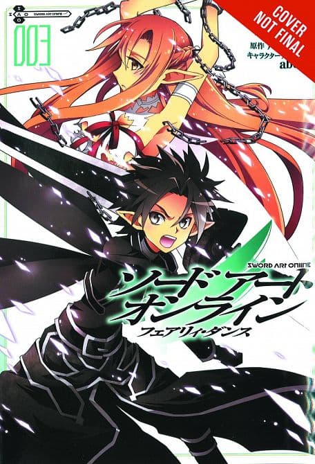 Cover Art for SWORD ART ONLINE FAIRY DANCE GN VOL 03