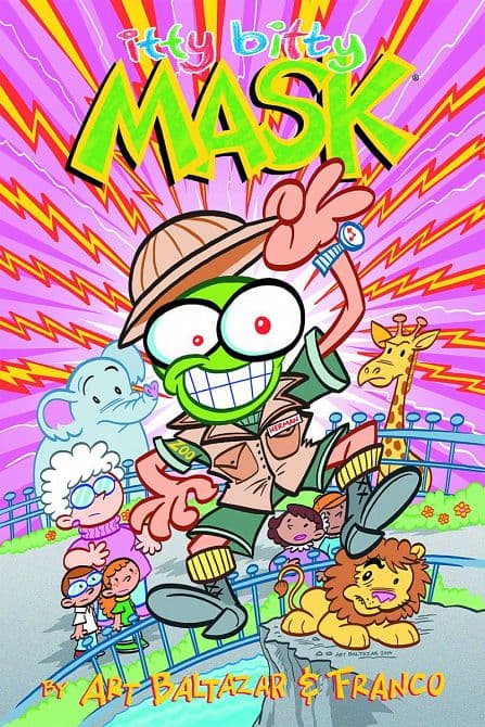 Cover Art for ITTY BITTY COMICS THE MASK TP