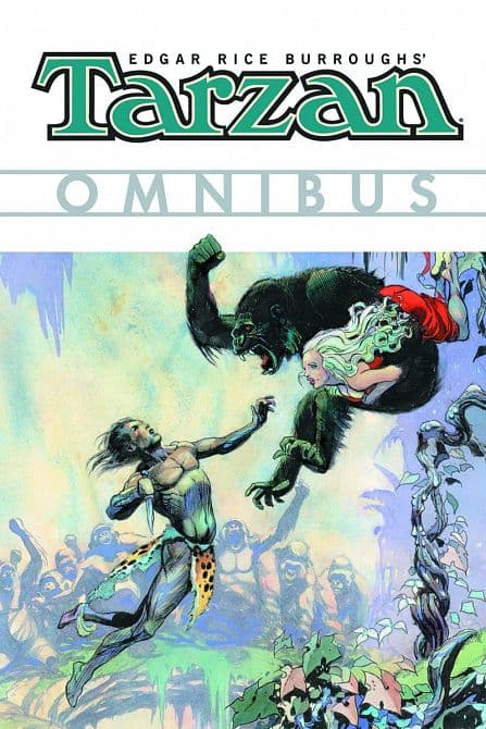 Cover Art for EDGAR RICE BURROUGHS TARZAN OMNIBUS TP