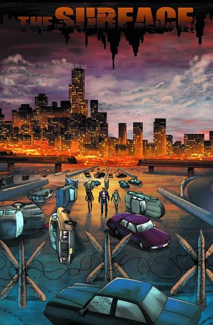 Cover Art for THE SURFACE GN