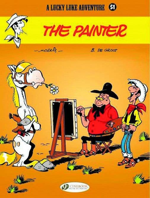 Cover Art for LUCKY LUKE TP VOL 51 PAINTER