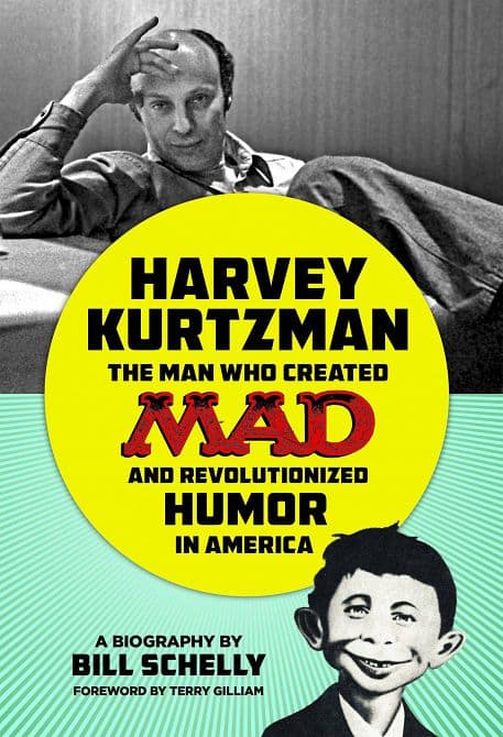 Cover Art for HARVEY KURTZMAN HC MAD AND HUMOR IN AMERICA