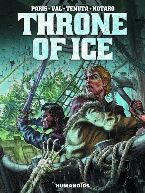 Cover Art for THRONE OF ICE HC