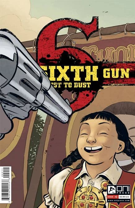 Cover Art for SIXTH GUN DUST TO DUST