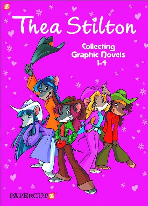 Cover Art for THEA STILTON HC VOL 1-4