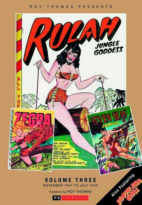 Cover Art for ROY THOMAS PRESENTS RULAH JUNGLE GODDESS HC VOL 03