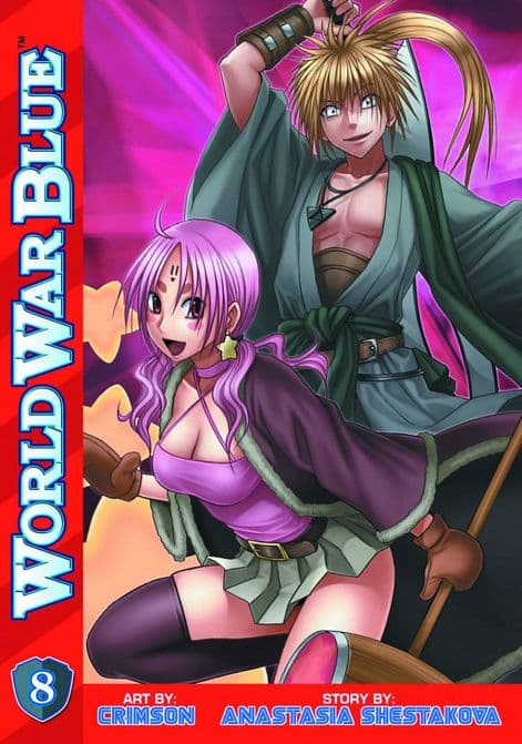 Cover Art for WORLD WAR BLUE GN VOL 08