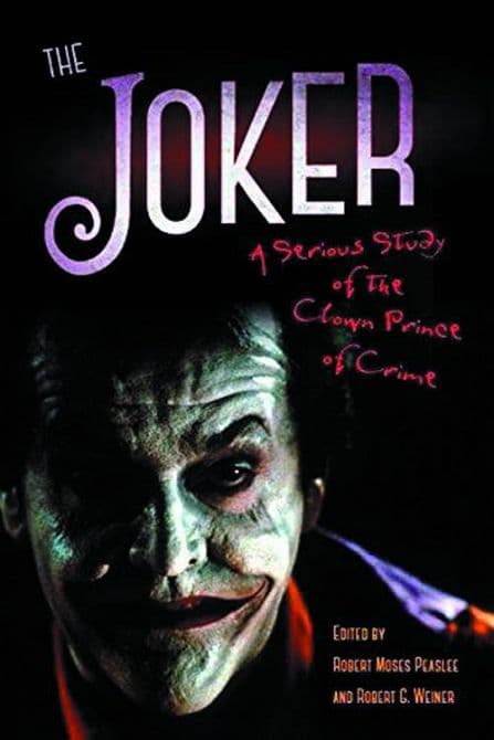 Cover Art for JOKER SERIOUS STUDY OF CLOWN PRINCE OF CRIME HC