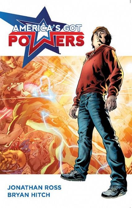 Cover Art for AMERICA’S GOT POWERS ( ab 2015 )