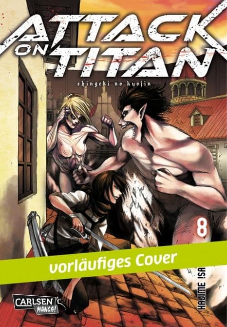 Cover Art for ATTACK ON TITAN