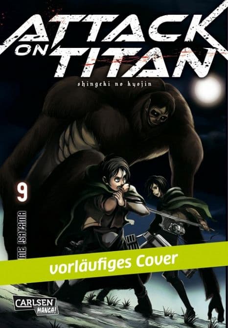 Cover Art for ATTACK ON TITAN