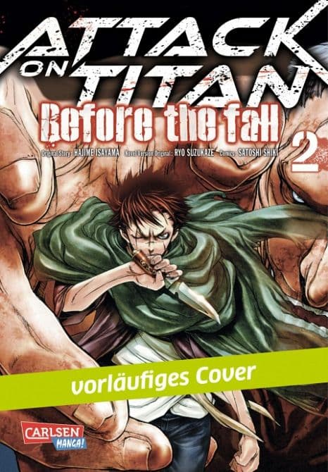Cover Art for ATTACK ON TITAN-BEFORE THE FALL