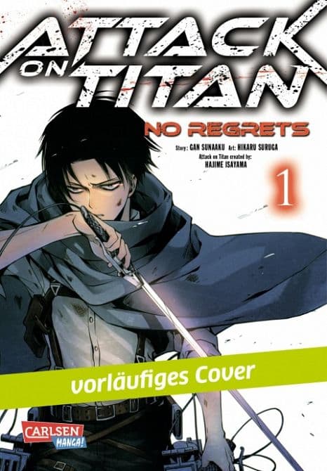 Cover Art for ATTACK ON TITAN-NO REGRETS
