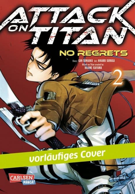 Cover Art for ATTACK ON TITAN-NO REGRETS