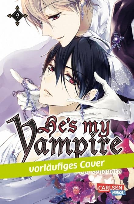 Cover Art for HE’S MY VAMPIRE