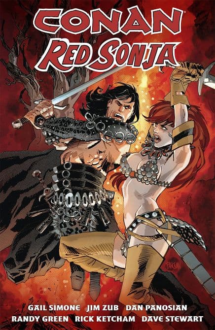 Cover Art for CONAN RED SONJA HC