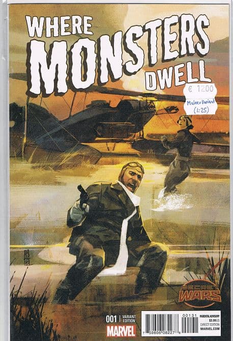 Cover Art for WHERE MONSTERS DWELL