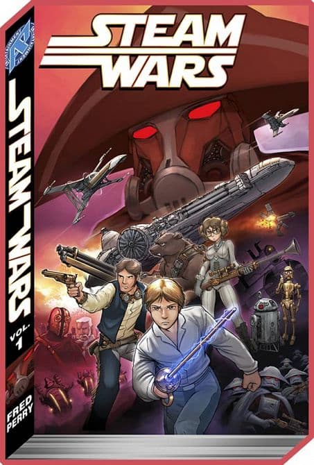 Cover Art for STEAM WARS TP SIGNED ED