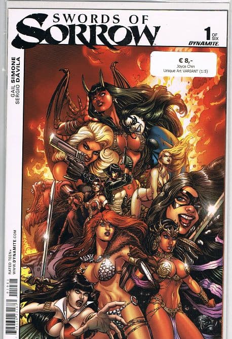 Cover Art for SWORDS OF SORROW