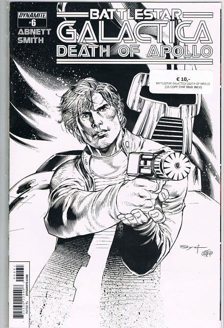 Cover Art for BATTLESTAR GALACTICA DEATH OF APOLLO